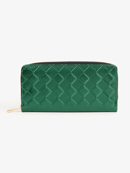 Quilted Textured Wallet
