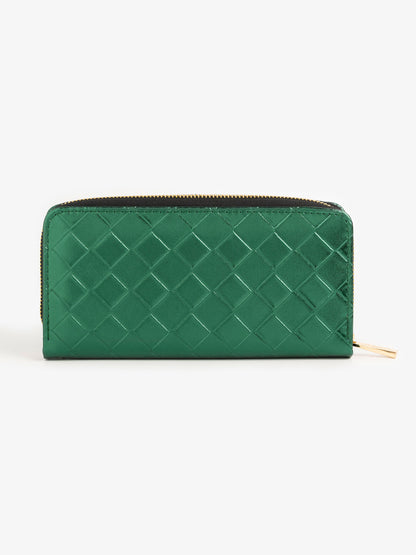 Quilted Textured Wallet