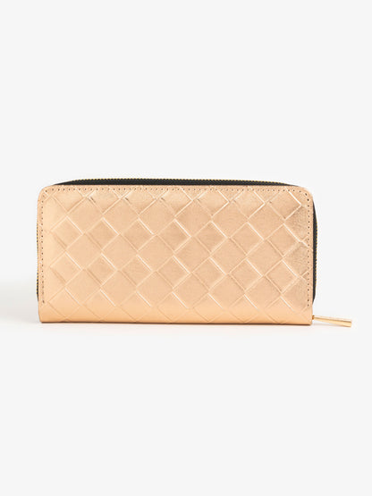 Quilted Textured Wallet