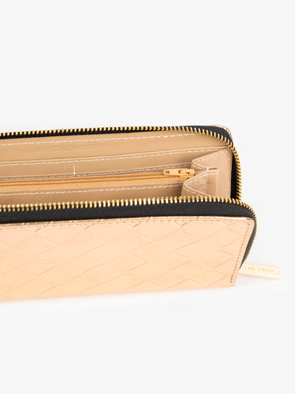 Quilted Textured Wallet