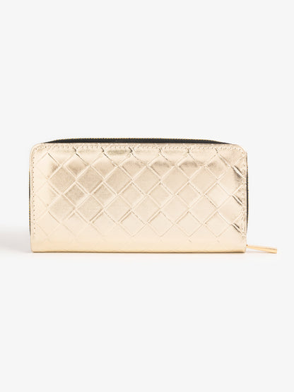 Quilted Textured Wallet