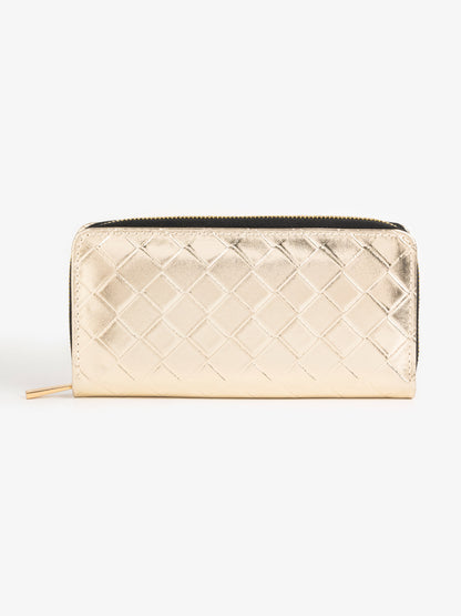 Quilted Textured Wallet