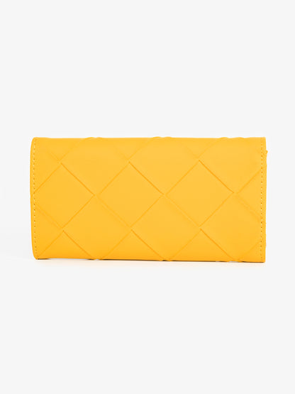 Two-tone Textured Wallet