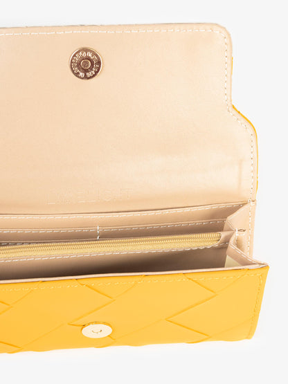 Two-tone Textured Wallet