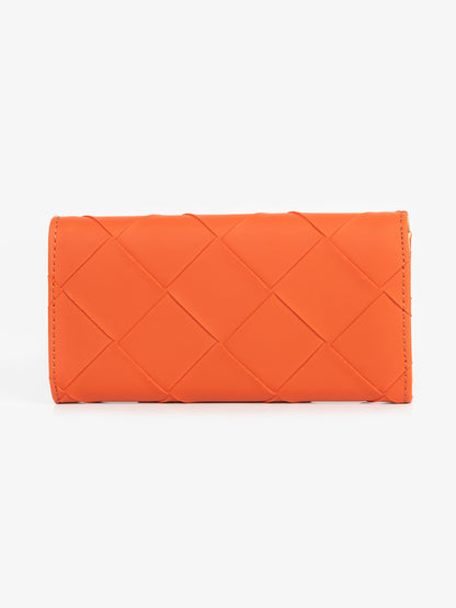 Two-tone Textured Wallet