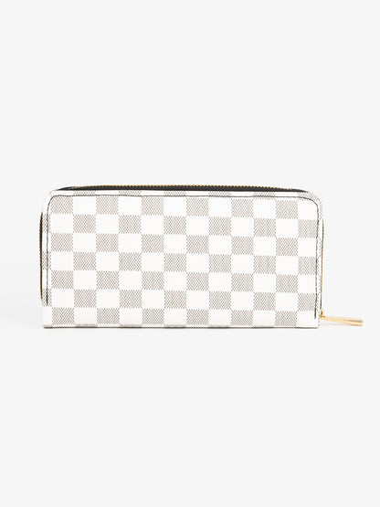 Checkered Wallet