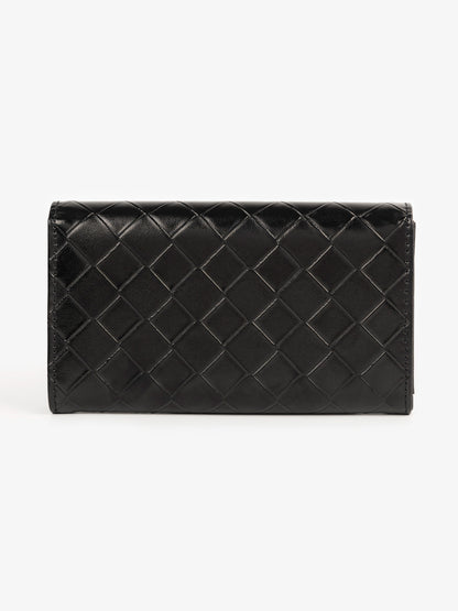 Quilted Textured Wallet