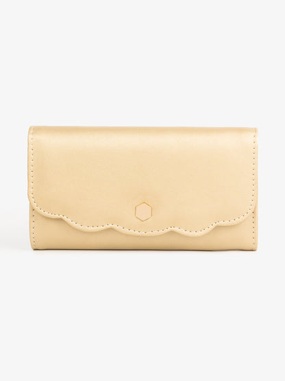 Scalloped Wallet