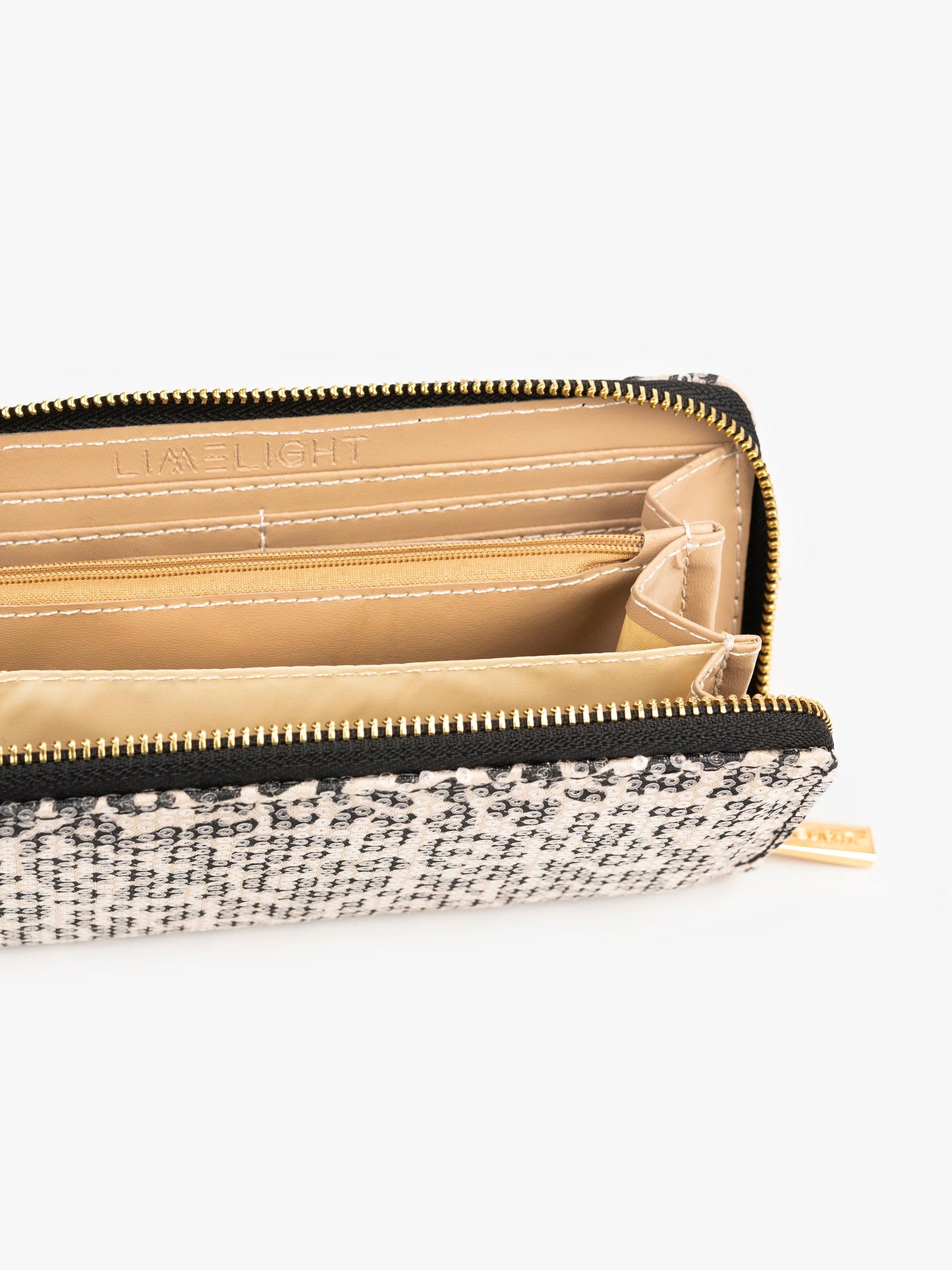 Sequin Printed Wallet