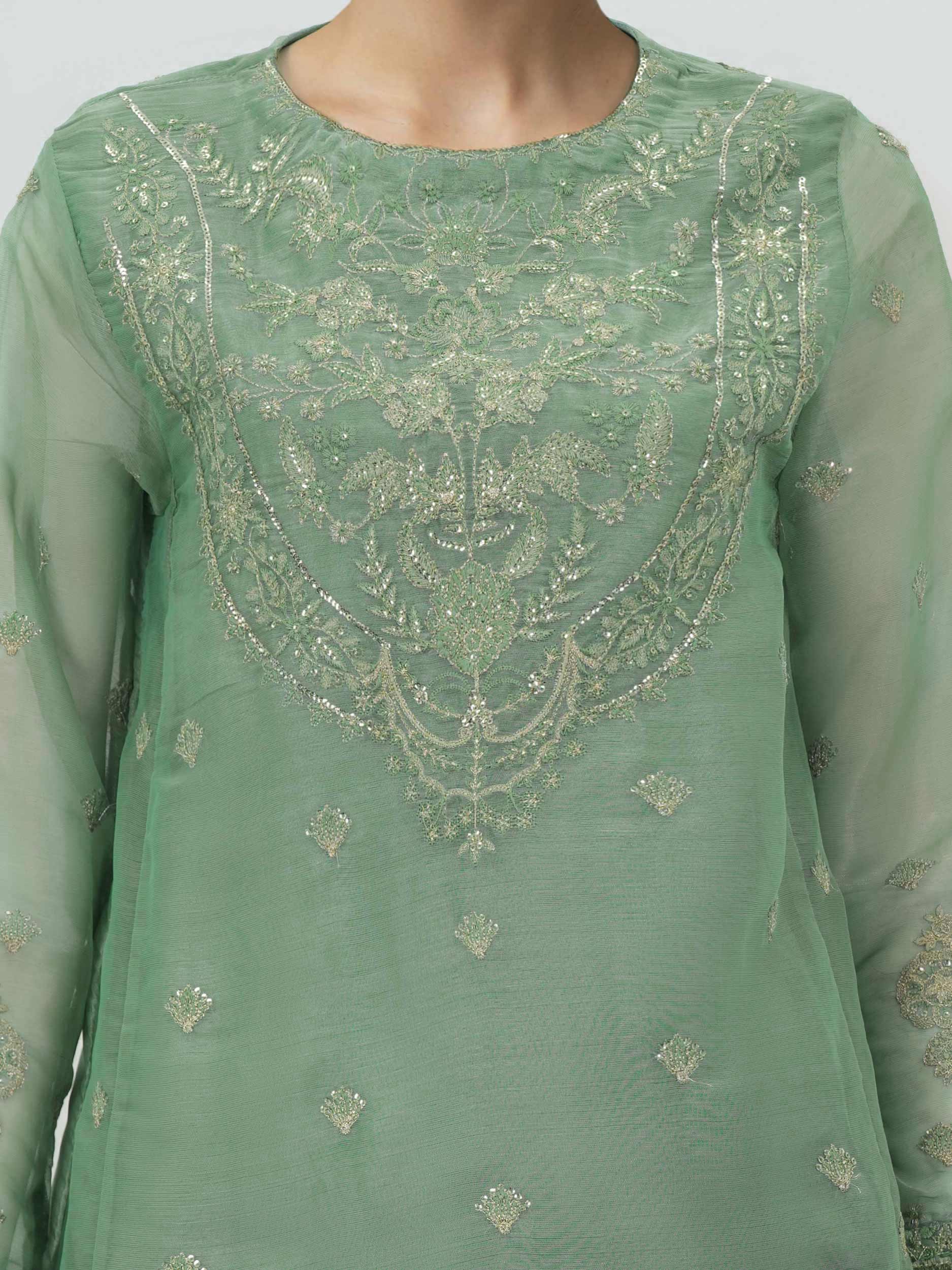 2 Piece Missouri Suit- Embroidered (Pret)