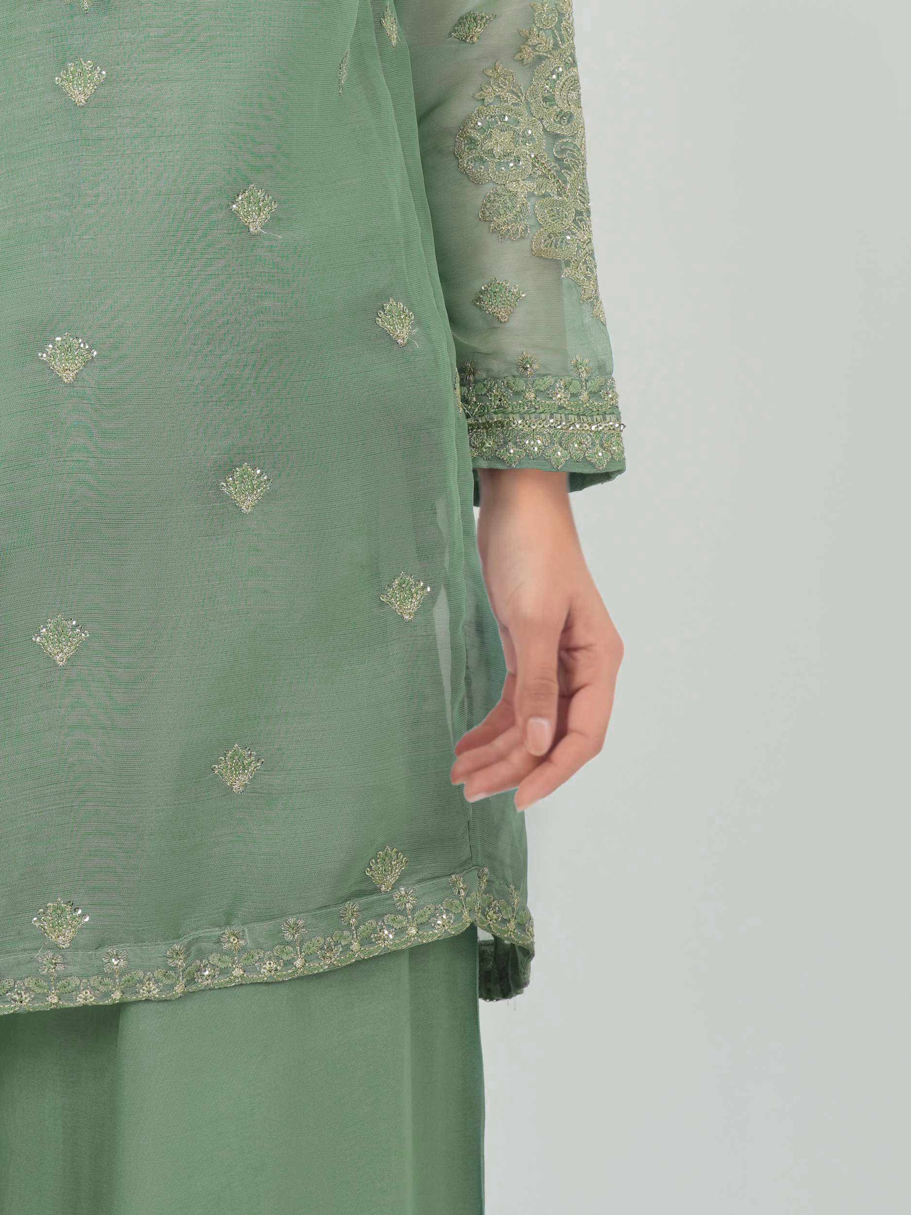 2 Piece Missouri Suit- Embroidered (Pret)