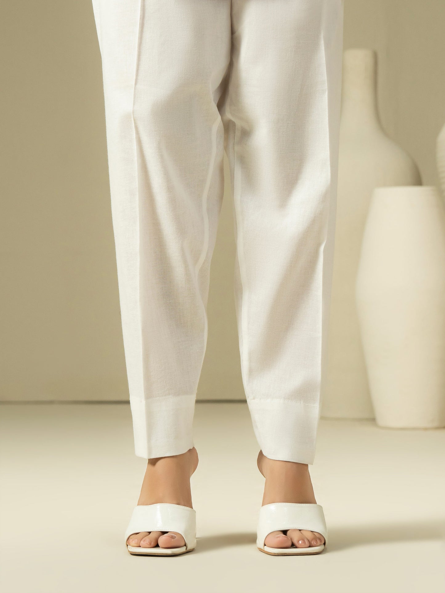 Khaddar Trouser-Dyed (Pret)