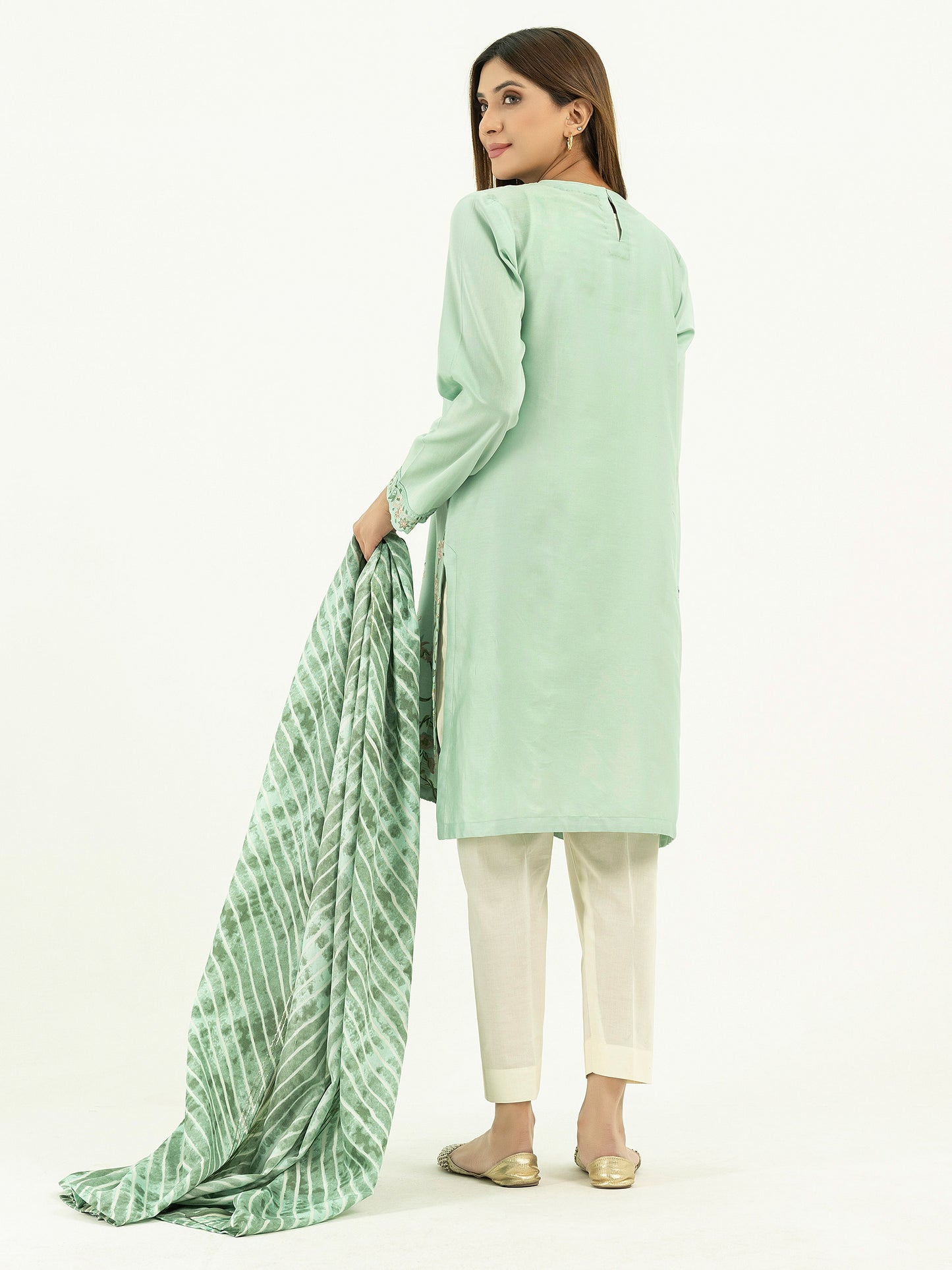 2 Piece Lawn Suit-Embroidered (Pret)