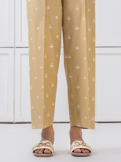 Lawn Trouser-Embroidered (Pret)