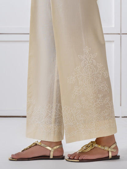 Lawn Cambric Trouser (Pret)