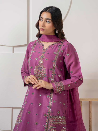 3 Piece Missouri Suit-Embroidered (Pret)