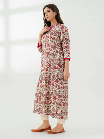 Khaddar Frock-Printed (Pret)
