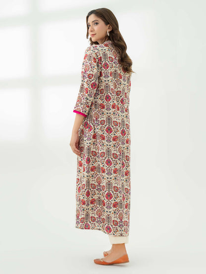 Khaddar Frock-Printed (Pret)