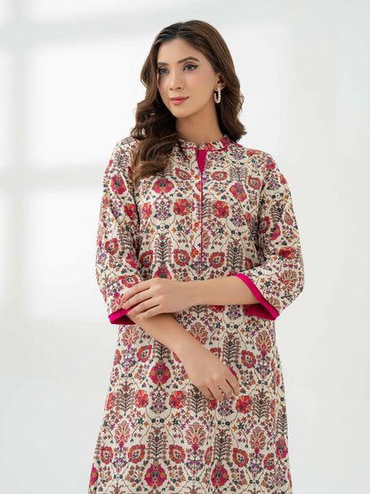Khaddar Frock-Printed (Pret)