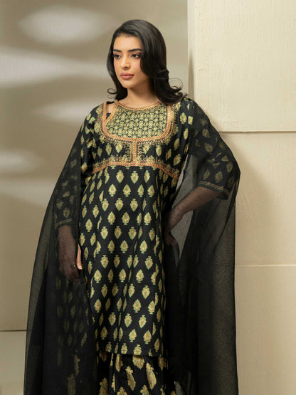 3 Piece Lawn Suit-Embroidered (Pret)