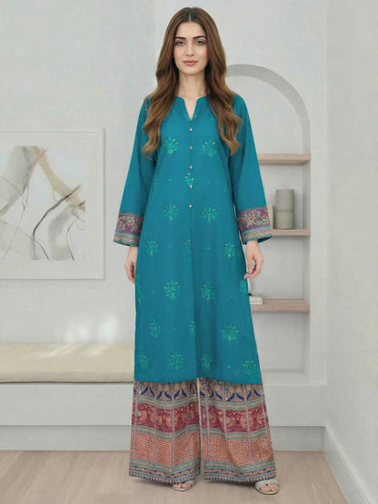 2 Piece Lawn Suit- Embroidered (Pret)