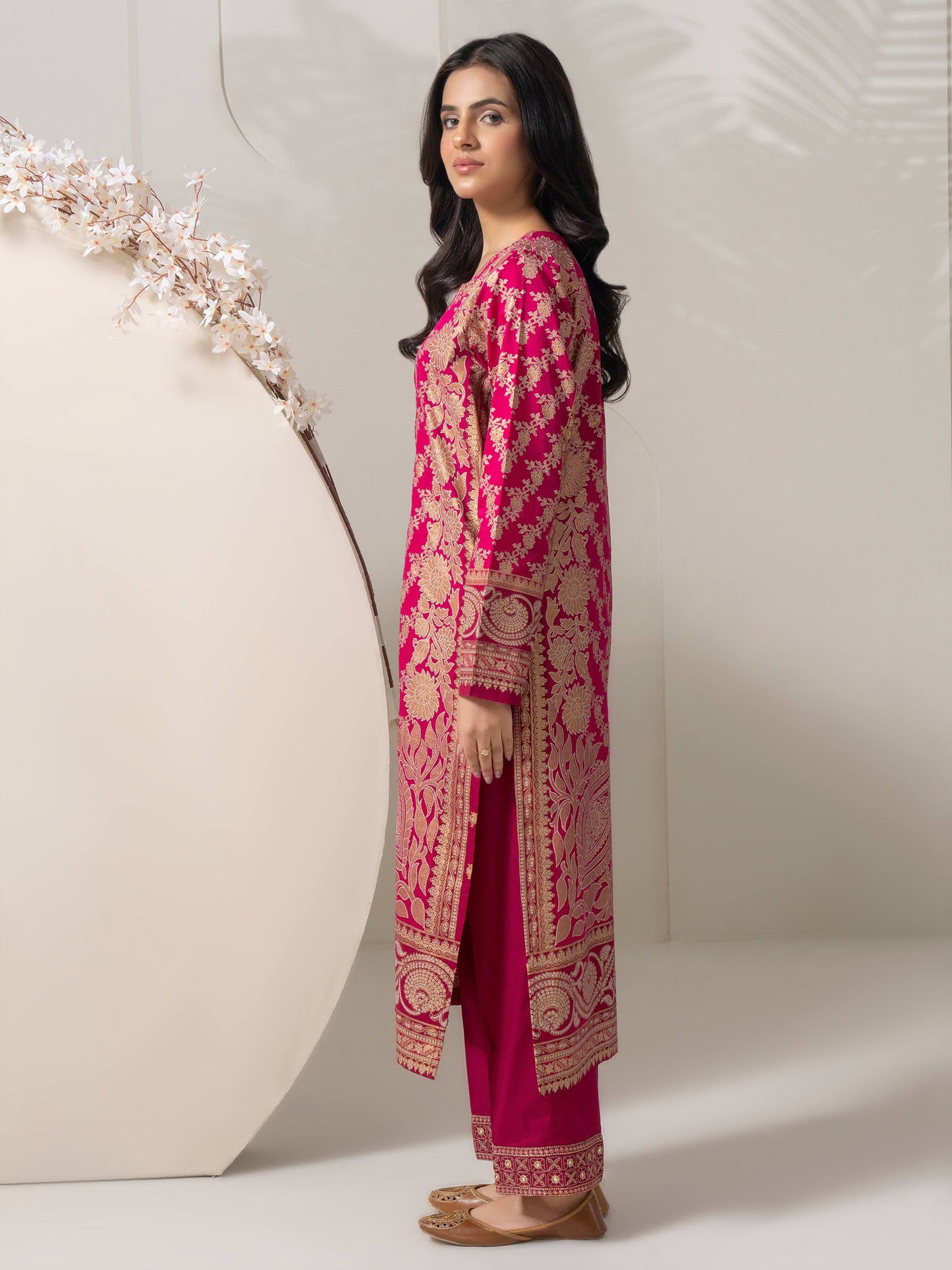 2 Piece Lawn Suit-Embroidered  (Pret)