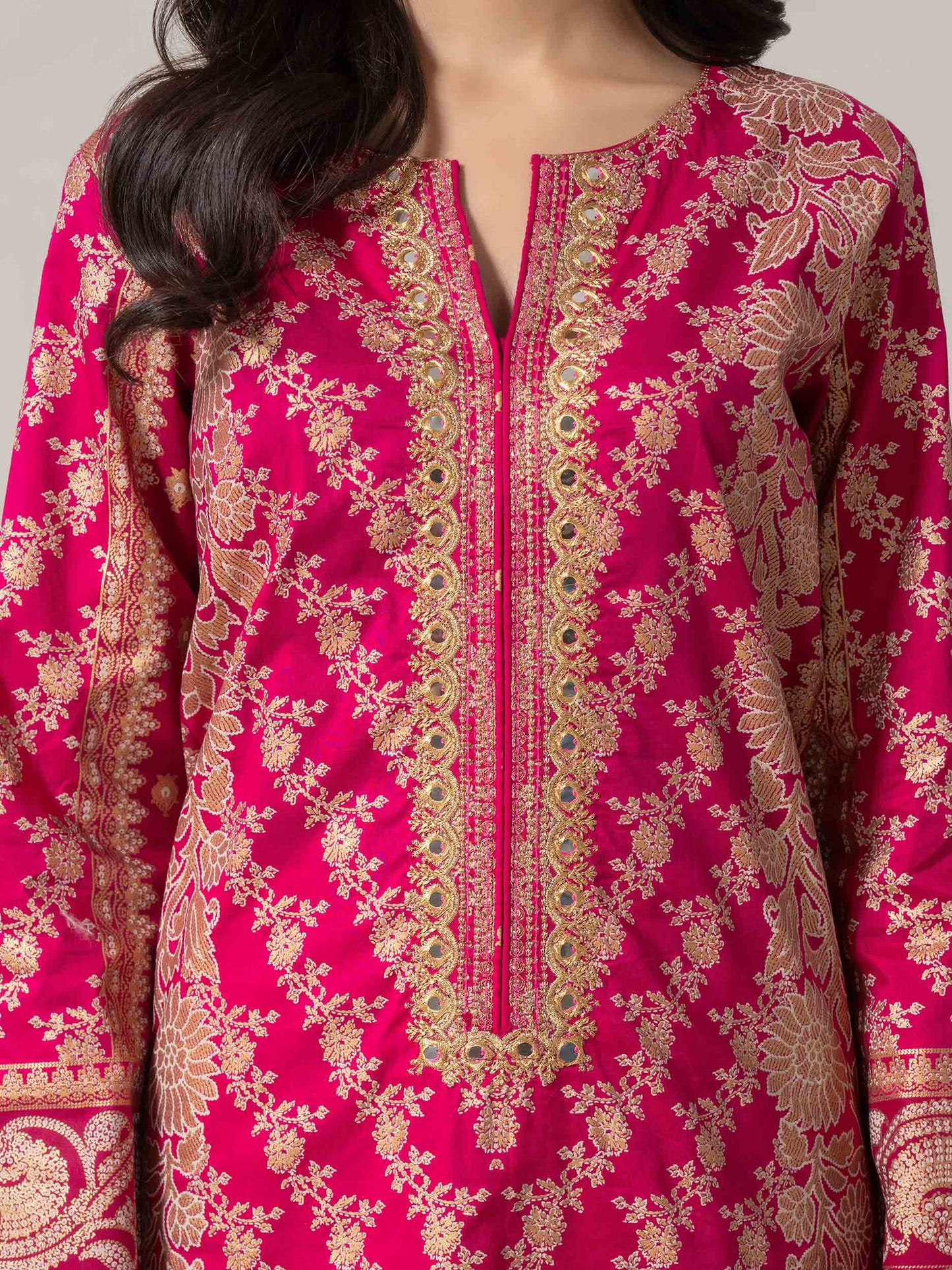 2 Piece Lawn Suit-Embroidered  (Pret)