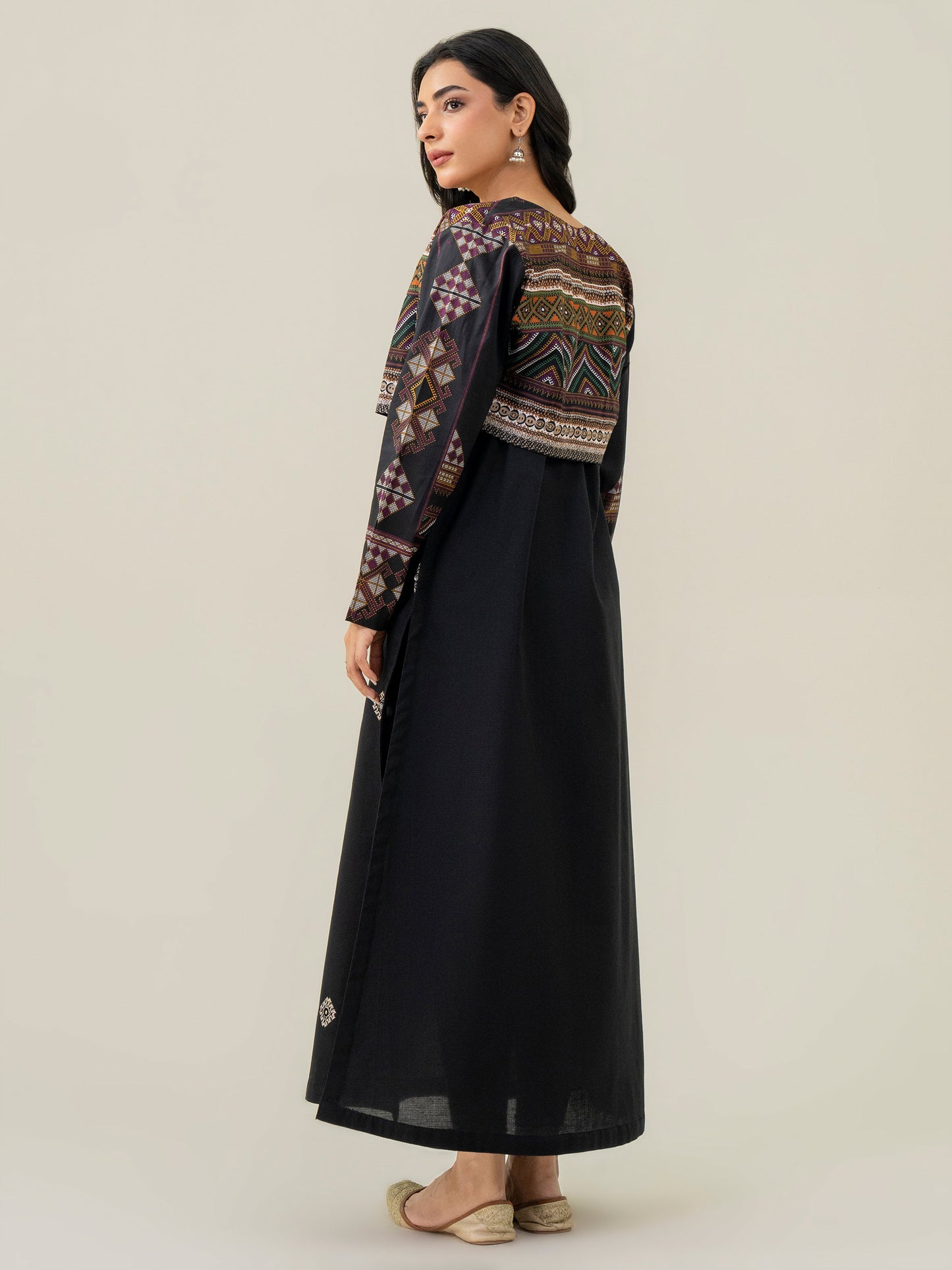 Lawn Shirt With Bolero-Embroidered (Pret)