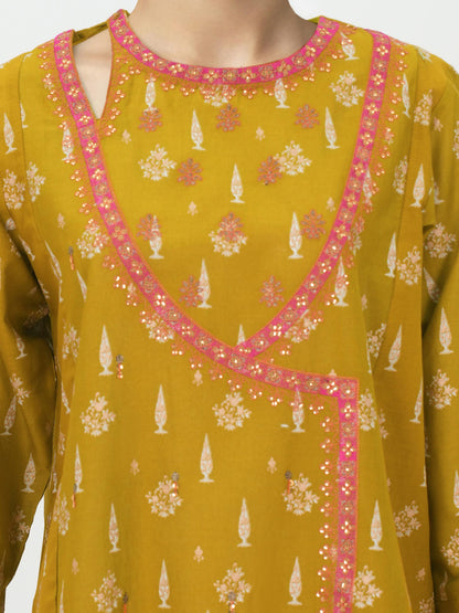 2 Piece Lawn Suit- Embroidered (Pret)