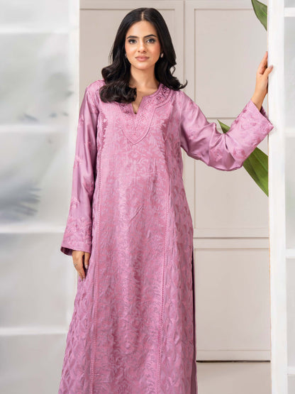 2 Piece Silk Suit-Embroidered (Pret)
