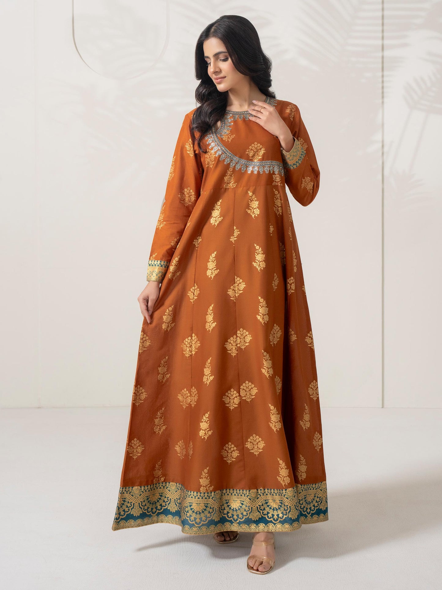 Lawn Pishwas-Paste Print (Pret)