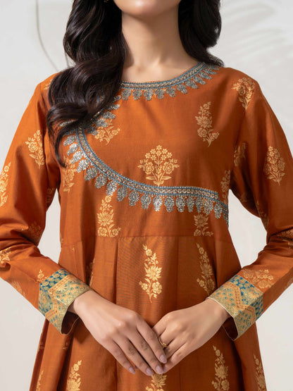 Lawn Pishwas-Paste Print (Pret)