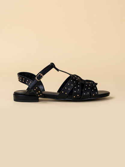 Studded Strap Sandals