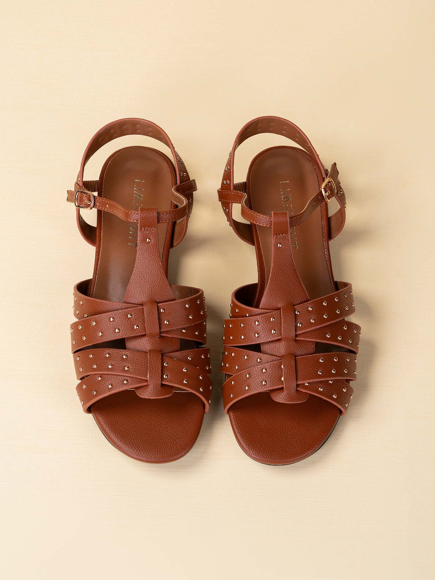 Studded Strap Sandals