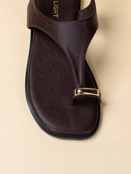 Cross-Strap Sandals