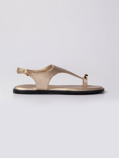 Cross-Strap Sandals