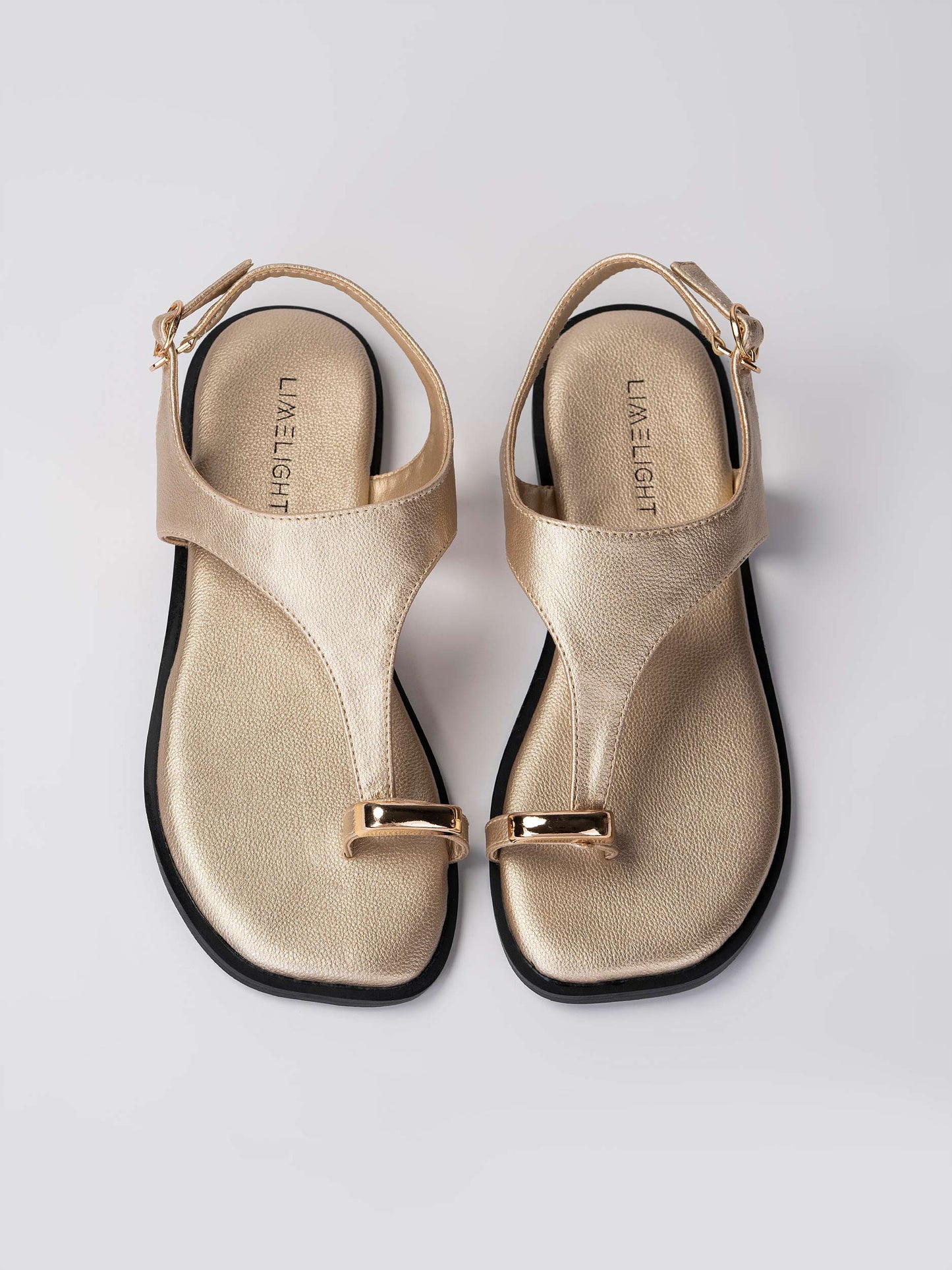Cross-Strap Sandals