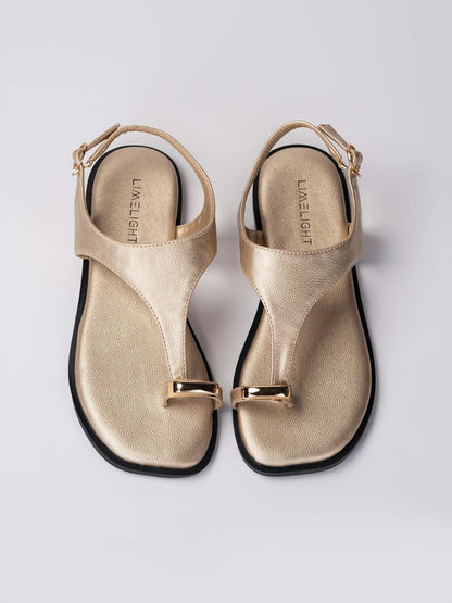 Cross-Strap Sandals
