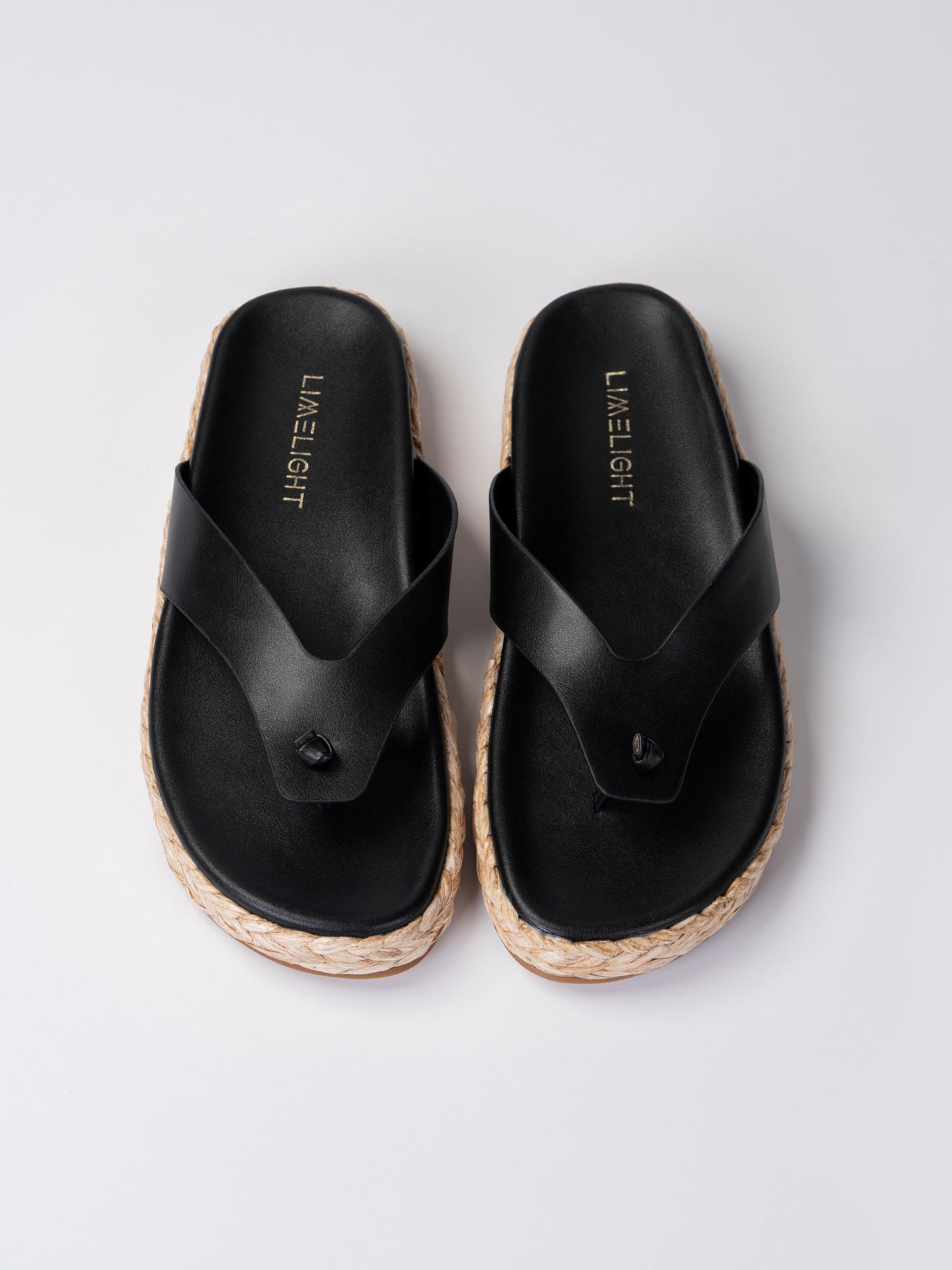 Straw Sole Flats