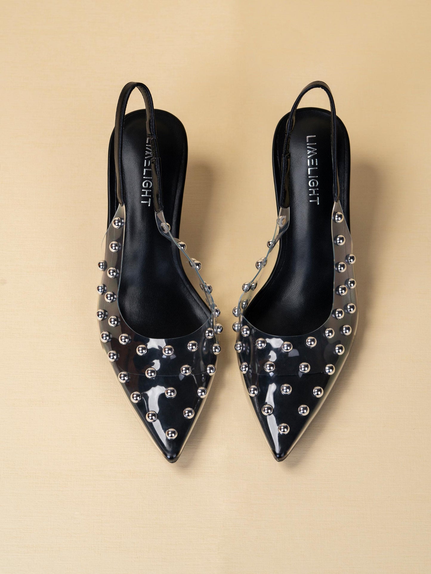 Studded Slingbacks