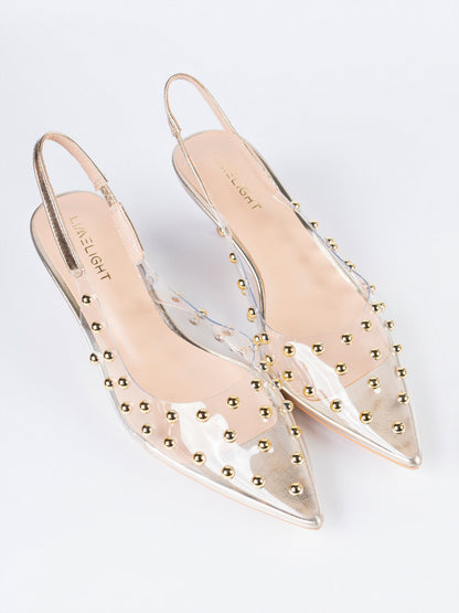 Studded Slingbacks