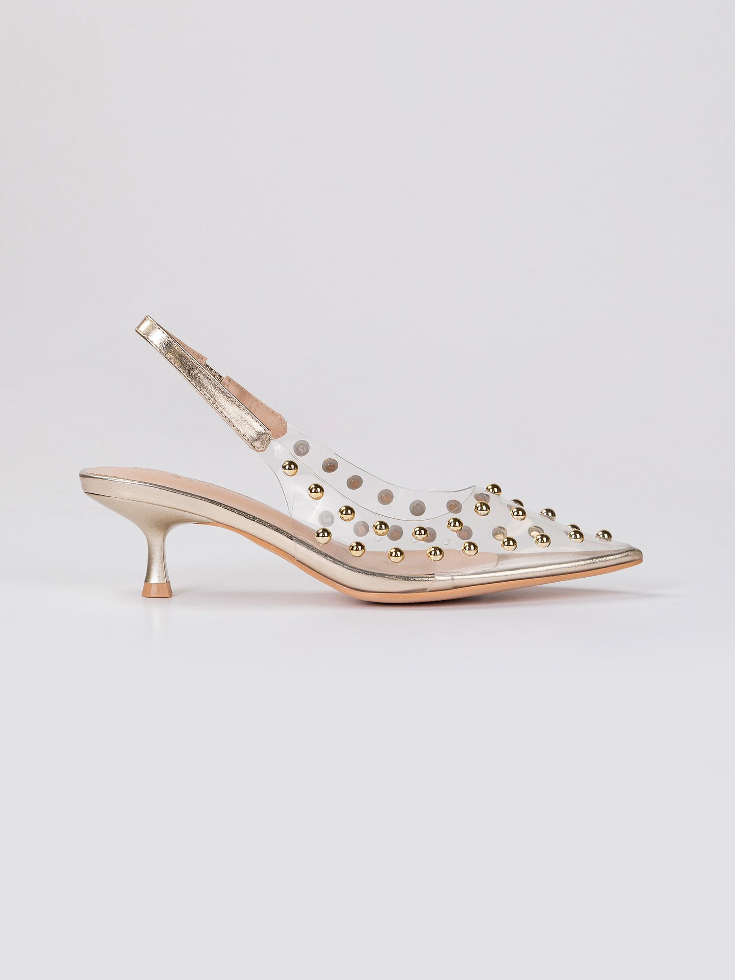 Studded Slingbacks