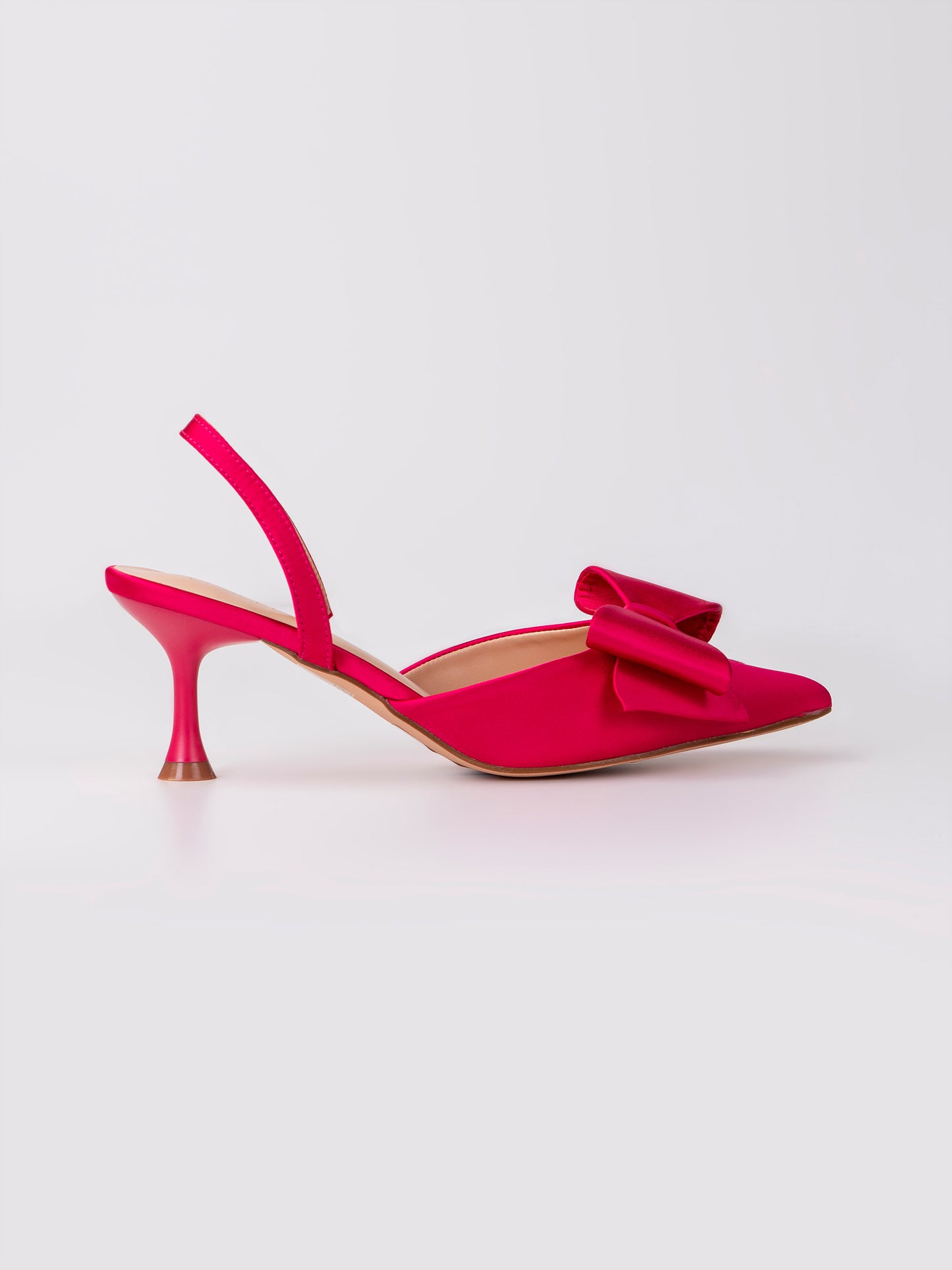 Bow Slingback Heels