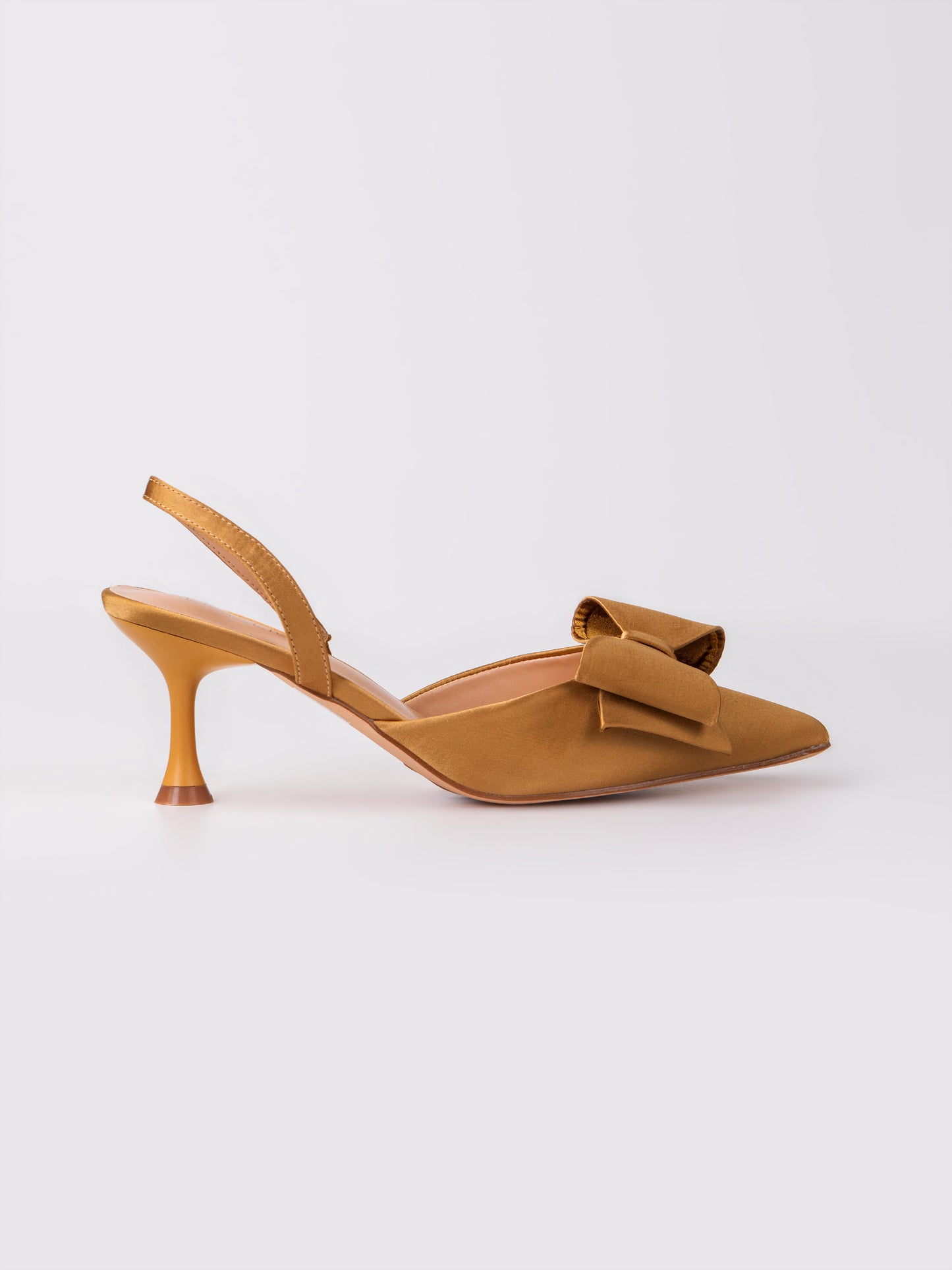 Bow Slingback Heels