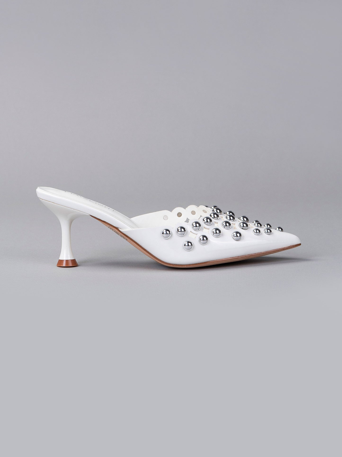 Studded Mule Heels