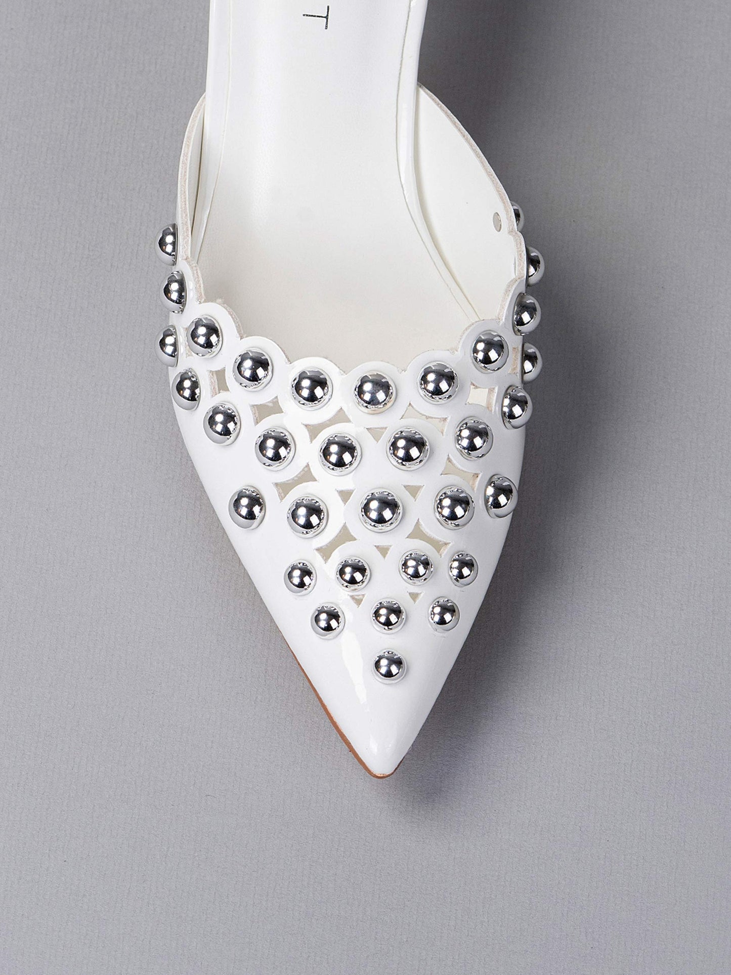 Studded Mule Heels