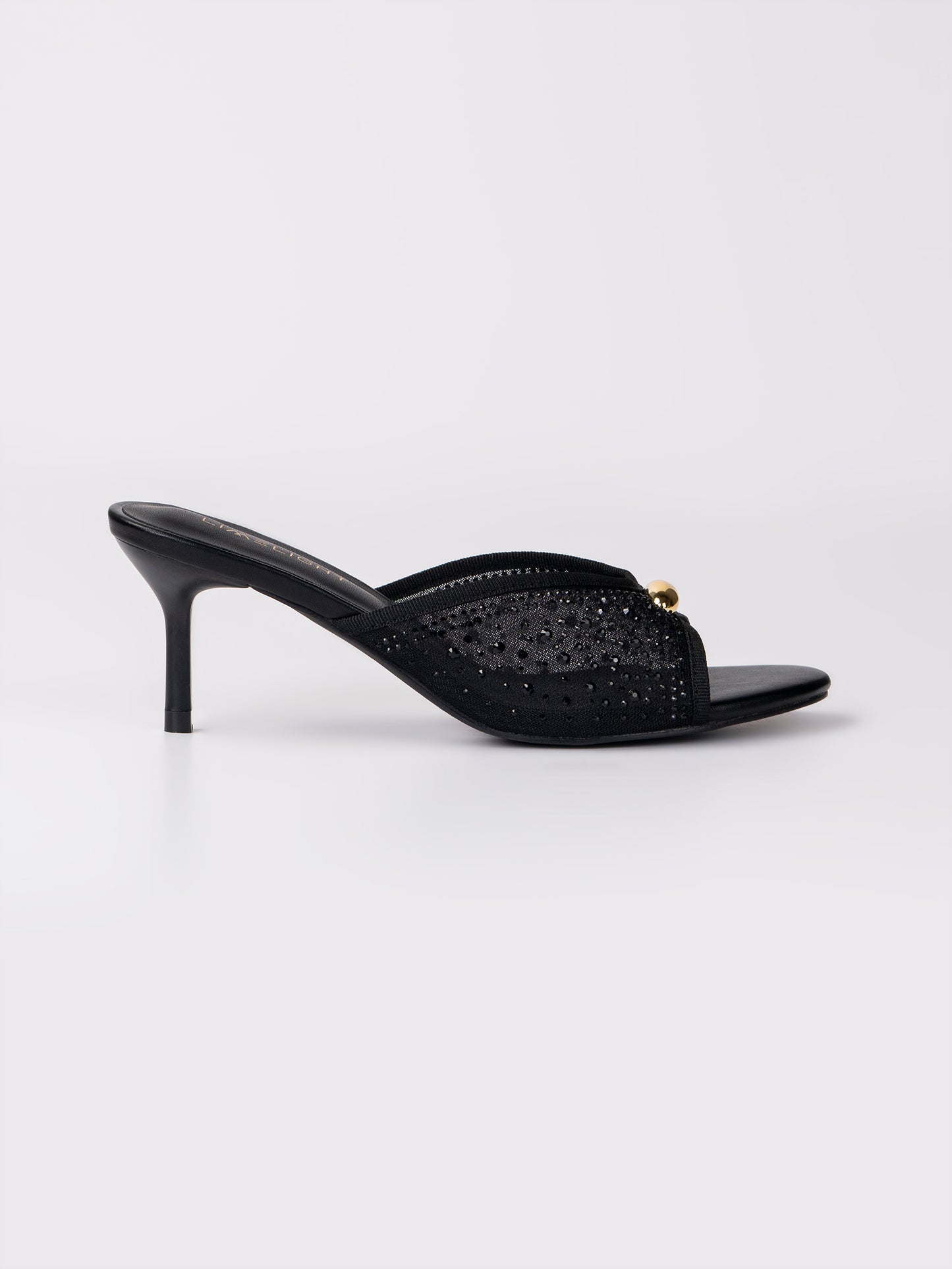 Embellished Slide Heels