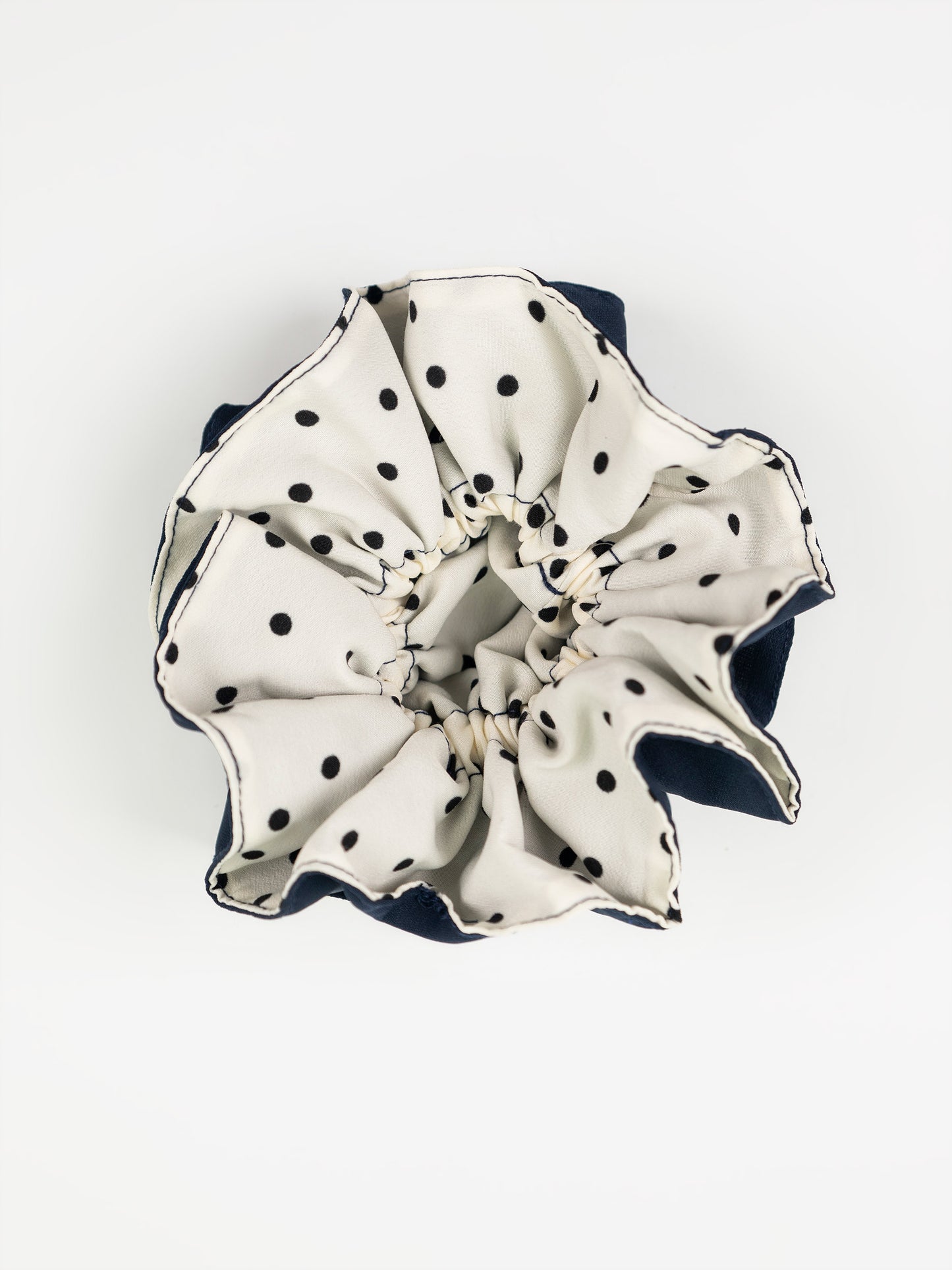 Polka Twist Scrunchie