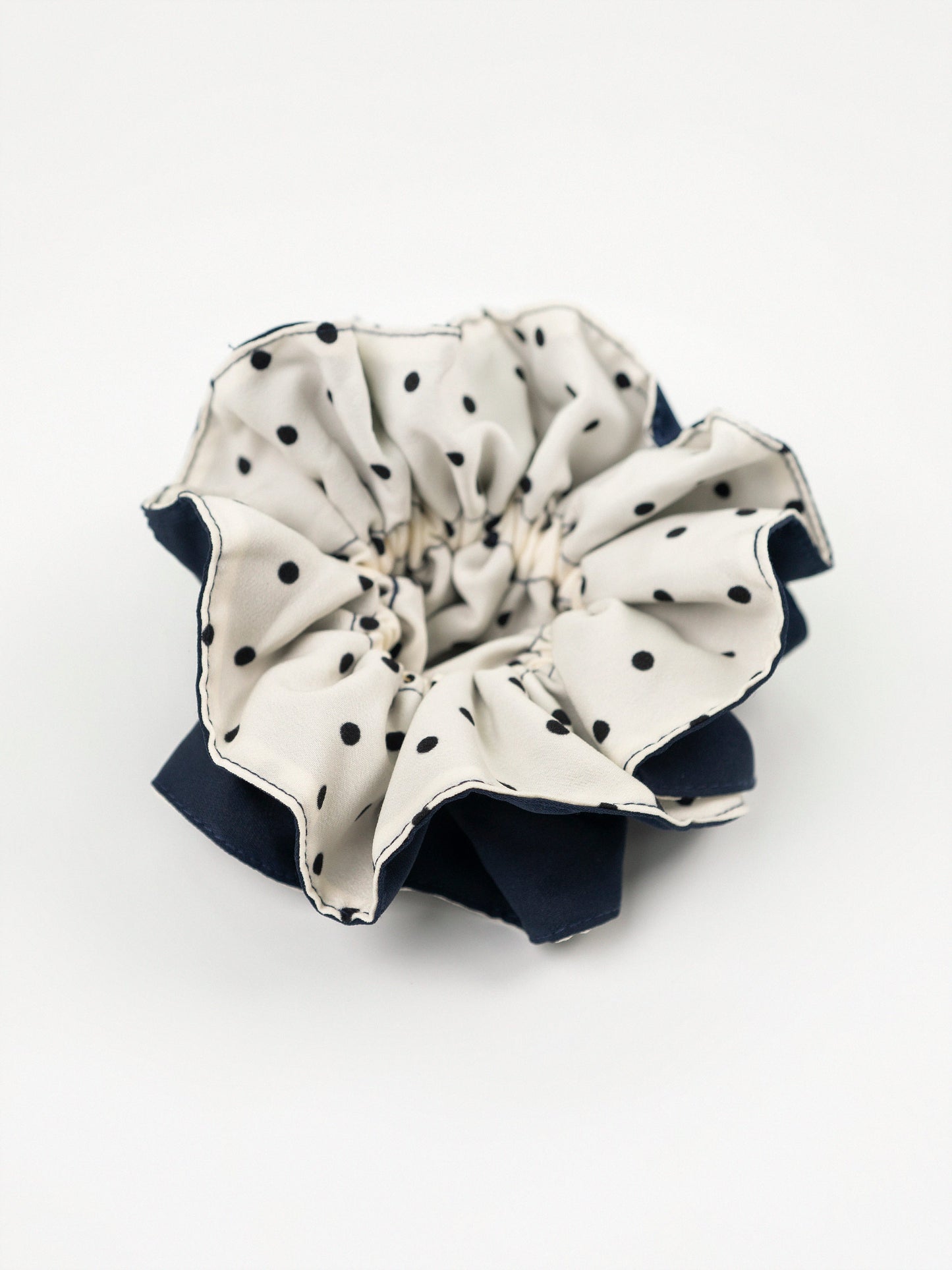 Polka Twist Scrunchie