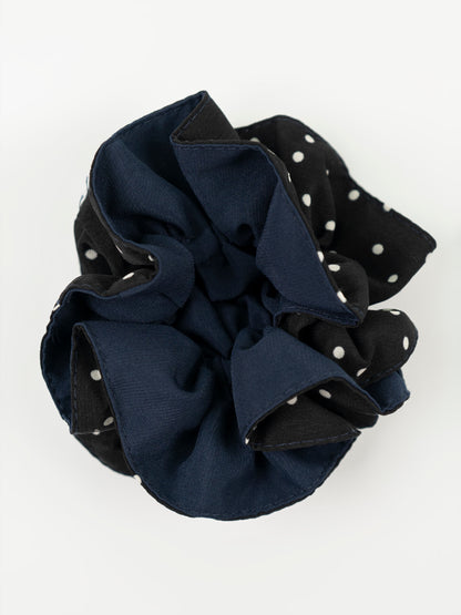 Polka Twist Scrunchie